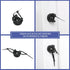 Yookeer 15 Pieces Magnetic Cable Clips Zip Tie Mount Base, Multipurpose for Cable Management