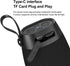 thl 360 5.3, IPX5 6H Portable Bluetooth Speaker with Music Rhythm Lights, Bluetooth Waterproof, Playtime, TF