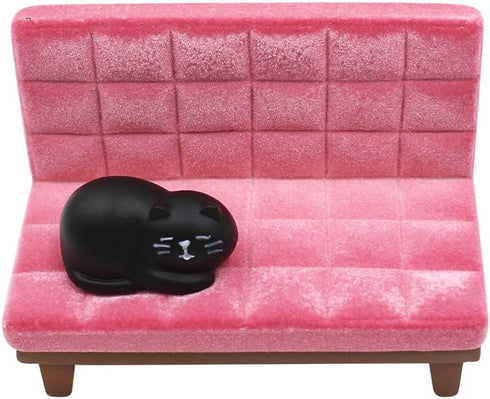 Bolley Joss Desk Cell Phone Holder Stand, Cute Pink Sofa with Cat Kitty for Home and Office