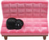Bolley Joss Desk Cell Phone Holder Stand, Cute Pink Sofa with Cat Kitty for Home and Office