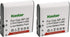 Kastar Battery (2-Pack) for Cas NP-40 & Cas Exilim EX-Z1000, EX-Z1050, EX-Z1080, EX-Z1200, EX-Z200, EX-Z30, EX-Z300,