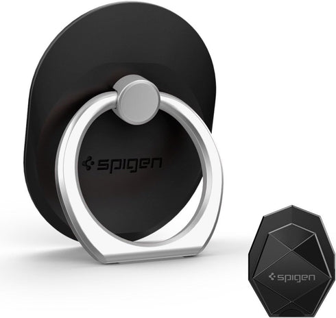 Spigen Style Ring - Cell Phone Grip/Stand/Holder for All Phones and Tablets in Black