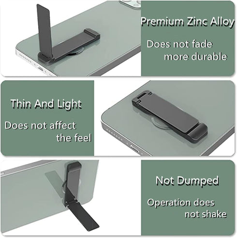 Smartphone Stand WUZMINR Kickstand, 360° Rotation Adjustable for Mobile Phone with 3M Tape, Compatible with