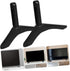 GLSTOY 1set Tv Table Support Stand Base for LCD Led Flat Screen Tvs Sturdy Design Safe Use Features Replacement for Old