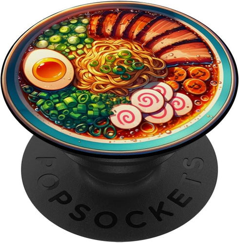 Ramen Noodle Anime Food PopSockets Adhesive PopGrip