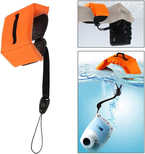 E-outstanding Universal Waterproof Camera Float Strap, Hand Grip Lanyard, Floating Wristband