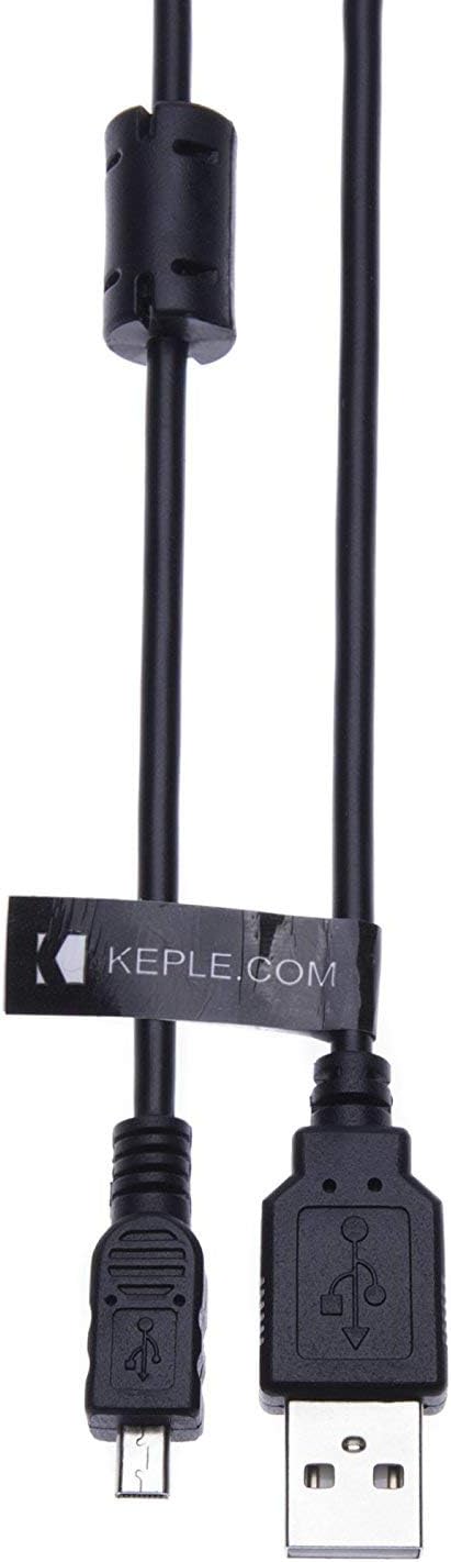 Keple USB Cable Lead Cord for D750, D3300, D5500, D5300, D7100, D7200, and Fujifilm FinePix Cameras