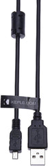 Keple USB Cable Lead Cord for D750, D3300, D5500, D5300, D7100, D7200, and Fujifilm FinePix Cameras