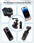 THXCHER Insta360, Magnetic Phone & Action Camera Mount with Heavy-Duty Magnet, Fence & Metal Surface Camera Holder