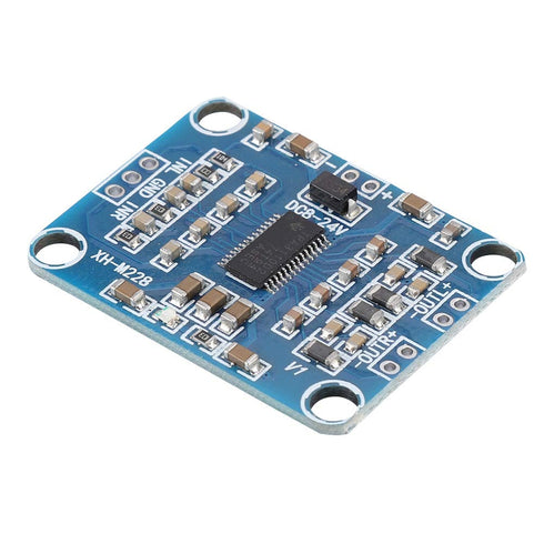 Mini Digital Amplifier Board, 15W+15W 2.0 Dual Channel Audio Amplifier Board TPA3110 for DIY Speaker Sound System