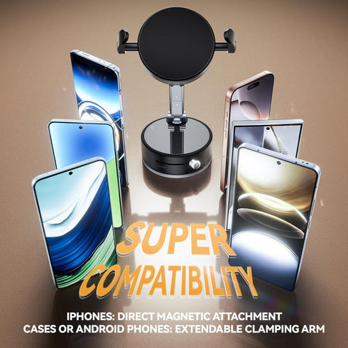 ROARADE 4-7") Universal Phone Holder for Car/Dashboard/Desk Adjustable & Foldable Phone Stand Compatible with Magnetic