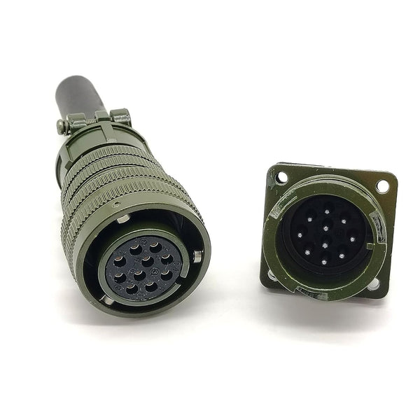 MS3106A18-19 MS3102A18-19 Male and Female 10 Pin Connectors Bayonet Series