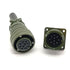 MS3106A18-19 MS3102A18-19 Male and Female 10 Pin Connectors Bayonet Series