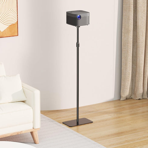 suptek 63.9" 360Swivel, 53.7-63.9inch, PR001FL Exdentable Projector Stand Height Adjustable Mini Projector Mount