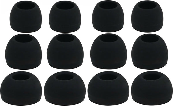12pcs Replacement Ear Adapters - 4S / 4M / 4L Ear Tips Set Compatible with Symphonized Earphones