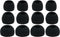 12pcs Replacement Ear Adapters - 4S / 4M / 4L Ear Tips Set Compatible with Symphonized Earphones