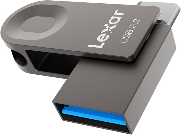 Lexar E32C 64GB Type-C USB Flash Drive, USB-A&USB-C 3.2 Gen 1 Dual Drive