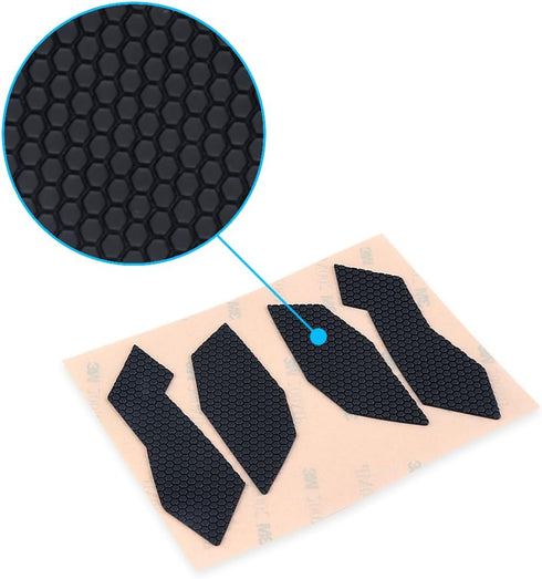 HUYUN Antiskid Grip Tape Replacement Stickers for Logit G900/G903 Mouse, Top & Side Panel Cover Case, 0.6mm