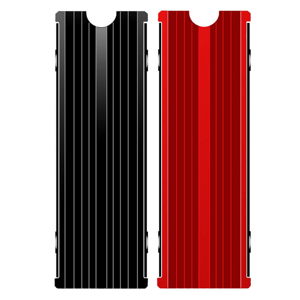 M.2 NVMe Heatsink 2280 SSD Heat Sink with Thermal Silicone Pads for PC / PS5 M.2 PCIE NVMe or SATA SSD (2PCS)