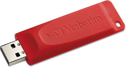 Verbatim 16GB Store 'n' Go USB Flash Drive, Red, PC / Mac Compatible