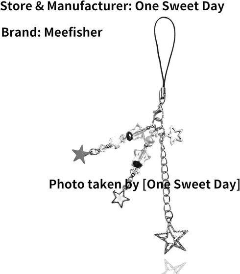 1-4 PCS Cute Y2K Phone Charm Aesthetic Accessories, Bear Strawberry Butterfly Heart Lanyard String for Bag Decor