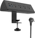 Jgstkcity Desk Clamp Power Strip,20W Fast Charging Station,Surge Protector Nightstand Edge Mount,1875W Extension