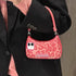 Cute Aesthetic Pink Leopard Print Wallet Case for iPhone 11, Shockproof Protective Case with Strap for Women Girls
