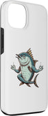 Tuna Practicing Mindfulness Meditation Zen 13 Meditation Tuna Yoga Pose Relaxing Animal Case for iPhone