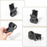 2 Pack Selfie Light Clip Mount Holder with 1/4 Screw Connector for Monitor Camera Screen, Tripod, Tablet Video