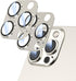 2 Pack Titanium Alloy Glass Camera Lens Protector for iPhone 15 Pro Max/iPhone 15 Pro, Anti-drop, Case Friendly