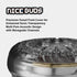 3.5mm Moondrop Nice Buds Flat-Headed Earbuds with Stereo Plug (Black Transparent with Mic)