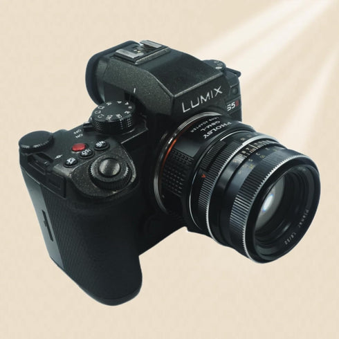 Lens Mount Adapter QBM to L for Rollei SL35 Lens to Leica L Mount Camera Body Compatible with Leica SL2, CL, TL2