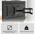 KOPKIO 32 55 inch 400x400mm VESA Mount Adapter Kit for Screens to LCD LED TVTV Wall Mount Bracket Adapter Conversion