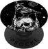 Black Crow Raven Skull Viking Norse Occult PopSockets Standard Grip