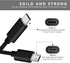 LQMBABY 2 3.3FT USB C to Micro USB Cable, Pcs USBC to Micro USB Cable - Charging Cord & Data Sync, Compatible with Wall