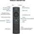 Sanpyl G20S etc(G20S Pro Voice Air Remote, IR Learning, USB Backlight Remote Keyboard with Gyroscope for TV Box, PC