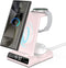 Wireless Charger for Samsung Galaxy S24 Ultra, Charging Station for Galaxy S23/S22/S21/Z Flip5/Note20, Watch Charger