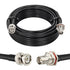 MOOKEERF BNC Cable - 20FT RG58 50 ohm Male to Female Coax