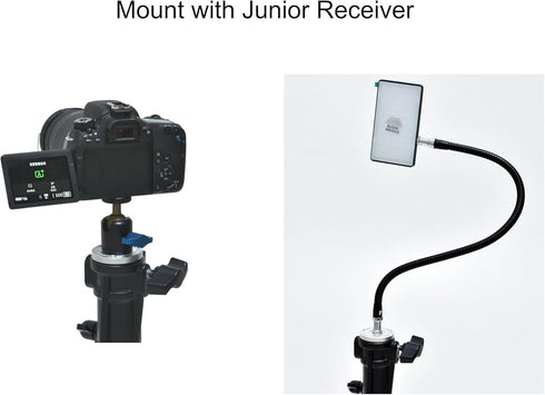 PHOCUS Baby Ball Head Adapter, 5/8" Baby Stud to 3/8" Thread, C Stand Camera Mount Adapter for Tripod Head