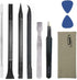 Ewparts 9 PCS Professional Electronics Tool Kit with Pry Tools and Mobile Tweezers for Repair