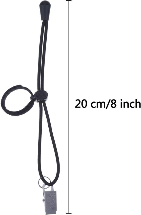 Black Backdrop Background Clips Holder for Photo Video Studio, 12 Pack