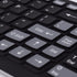 Wireless Silicone Keyboard, Portable Foldable Roll Up Soft Rubber Keyboard for PC, Laptop, and Travel (Black and Gray).