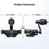 UGREEN Car Phone Holder Vent Mount, Never Blocking Air Vent Clip Compatible with iPhone 15/14/13/12 Pro Max Mini Plus,