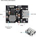 JUZITAO 12PCS 5V 2A Type-C USB Step-Up Power Module Boost Converter Lithium Battery Charging Protection Board with LED