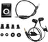 TIKATARER 8GB MP3 IPX8 Swimming, Memory Water Proof Player, Rating Underwater Music Player, Portable Sports
