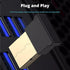 USB Bluetooth Adapter, Long Range Bluetooth 5.1 Dongle Receiver for PC, Backward Compatible with Bluetooth 2.1/3.x/4.x