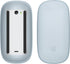 kwmobile Silicone Cover Compatible with Apple Magic Mouse 1/2 - Soft Mouse Protector Grip - Light Blue