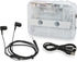 Portable Cassette Player, Bluetooth Tape Player with FM Radio, Stereo Cassette Tape Recorder, Auto Reverse Function