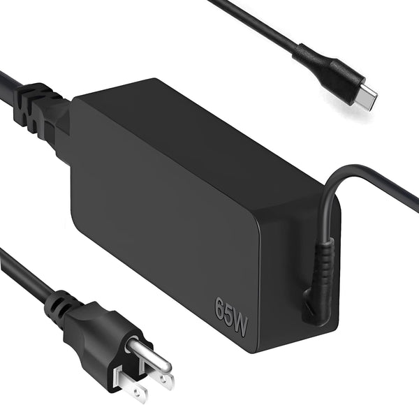 Replacement 65w USB C Laptop Charger for Lenovo ThinkPad/Chromebook/Yoga