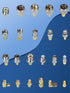 SMA Adapter Kit, 22 Type SMA to UHF PL259 SO239 BNC F Type N Coaxial Connector for SDR HT NanoVNA Scanner
